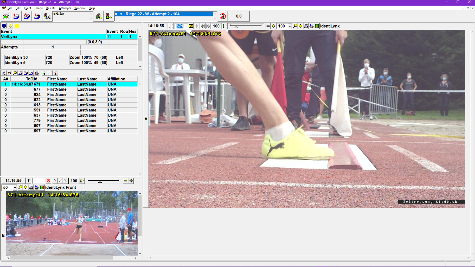 Neue FinishLynx Software FL 12.00 erschienen ProTime Sportservice GmbH